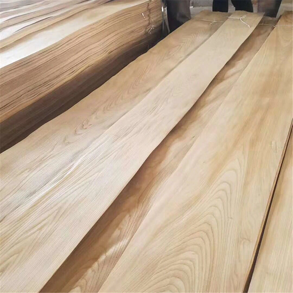 Factory High quality/High cost performance  Cheap Price 0.5mm 0.6mm Elm Wood Veneer