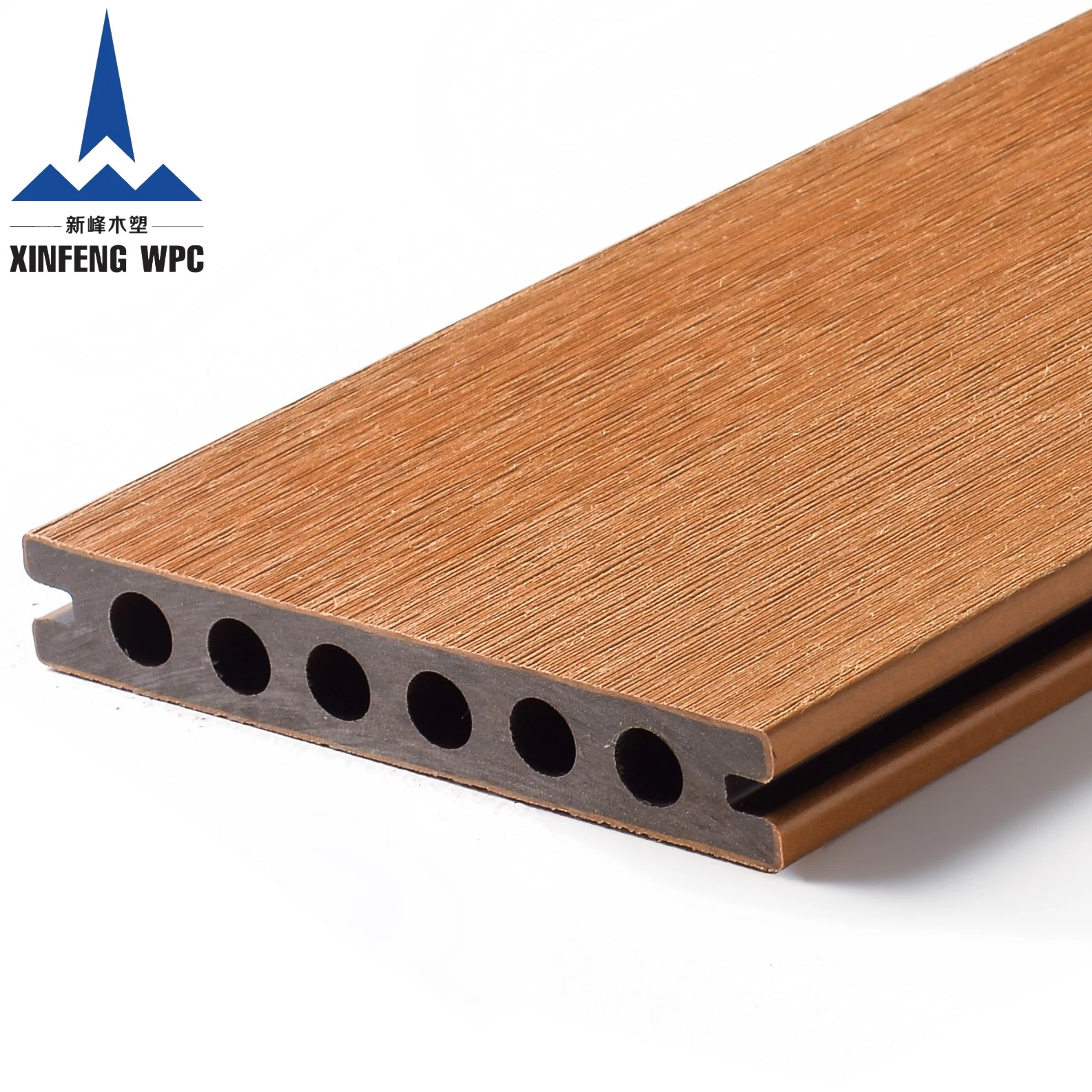 أرضية خشبية بلاستيكية عالية الجودة قابلة للطرد من الخشب مع أرضية WPC