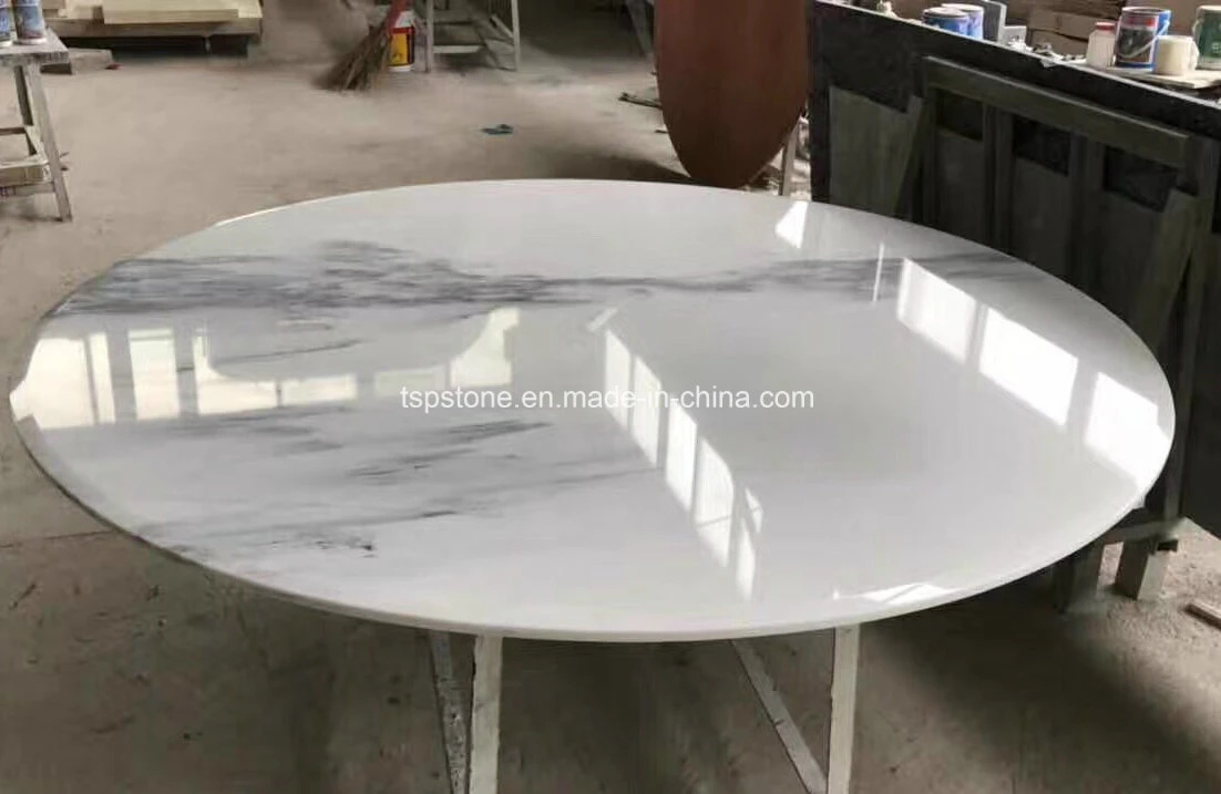 Mesa Redonda de Mármol, Granito la parte superior para muebles de comedor