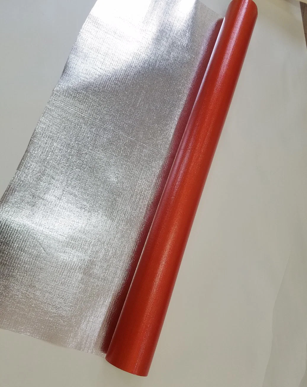 Lámina de aluminio de doble cara de tela de fibra de vidrio de la bolsa de impresión