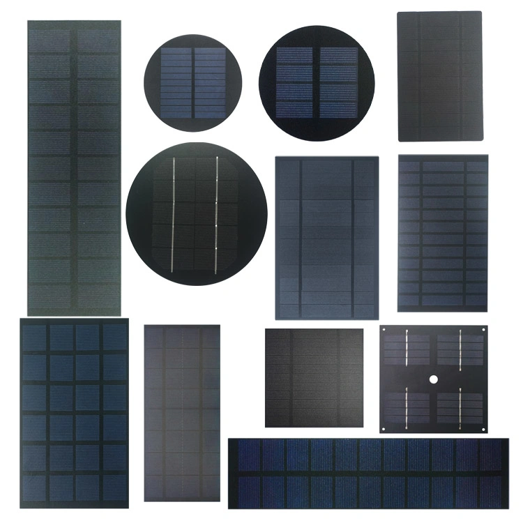 0.8W 5.5V Solar Cell Pet Monocrystalline Solar Panel Charger 118*63*2mm