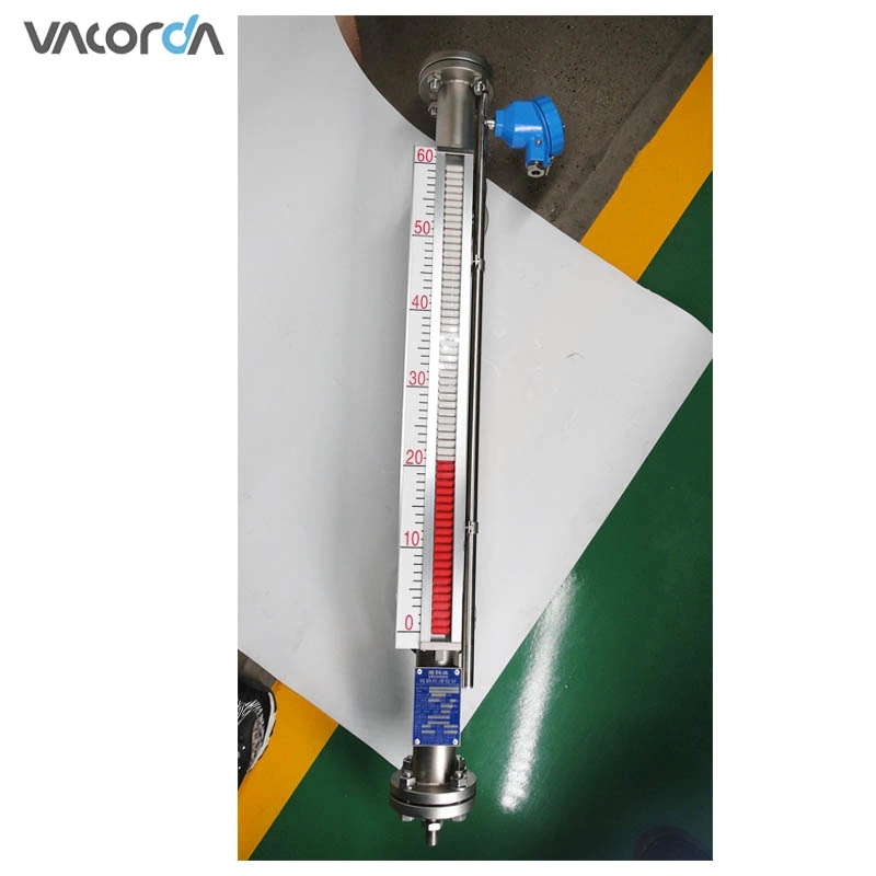 Magnetic Float Level Gauge Side Level Sensor Write and Red Flip Column Indicator