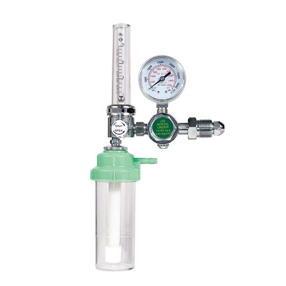 Doppelmanometer des Gasreglers Sauerstoffreglers aus rostfreiem Material