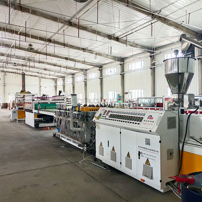 WPC PVC Wood Plastic Foam Board Sheet Making Extrusion Production Line Price