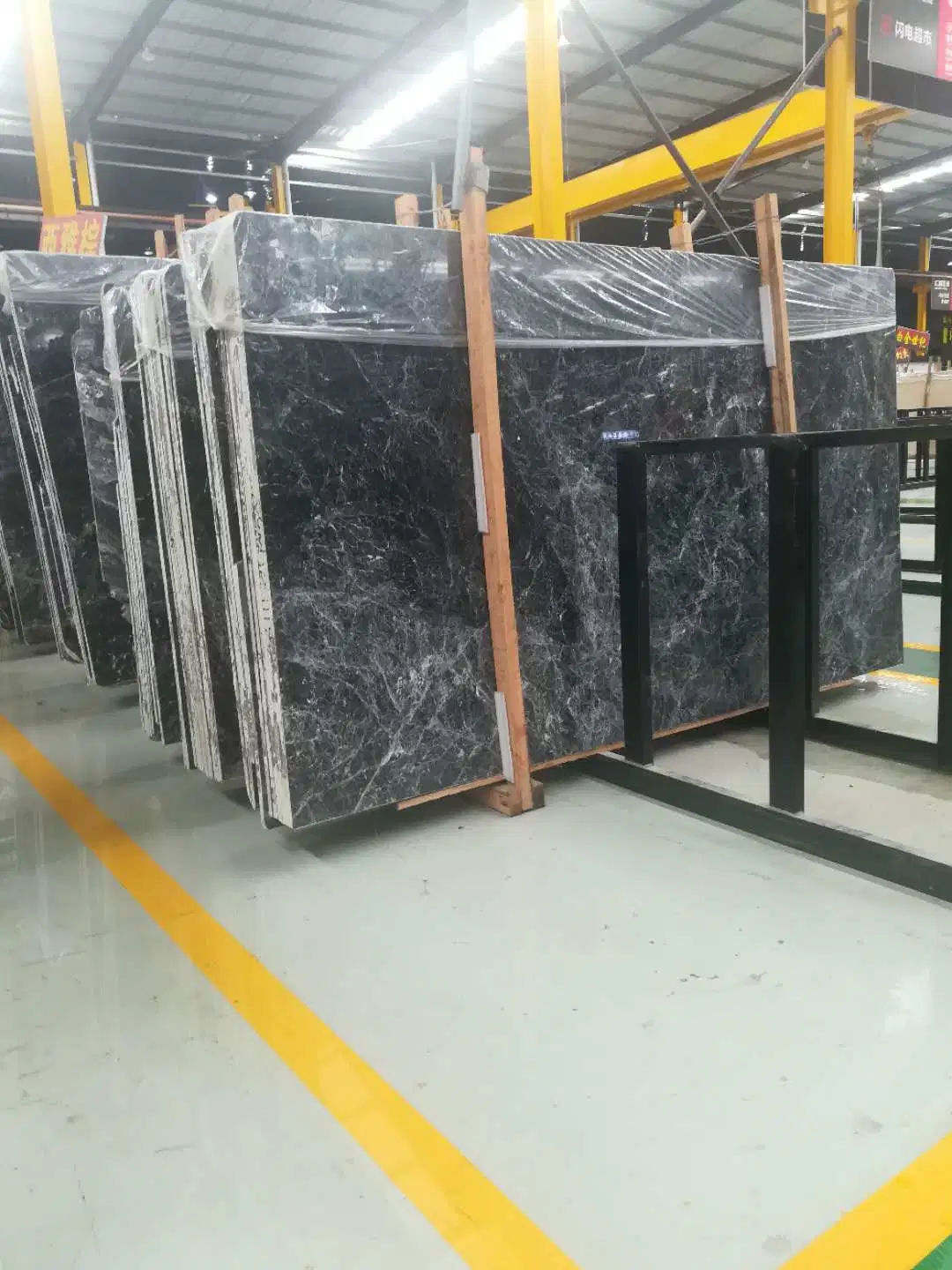 Imported/Natural/Black Stone Granite Slab Metallicus for Hotel Luxury Wall Decoration
