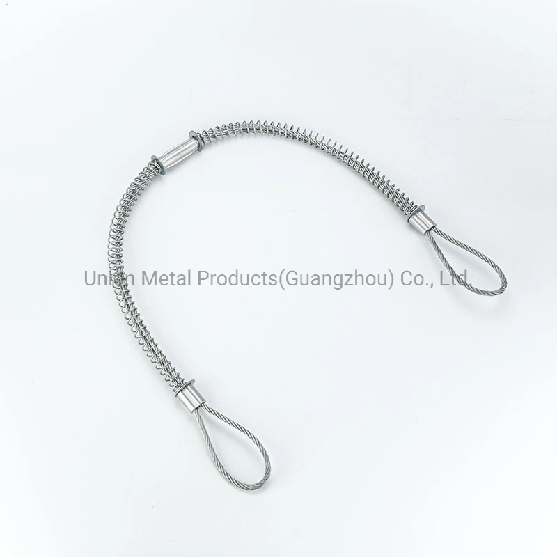 Unión de manguera de acero al carbono galvanizado al servicio de la herramienta de rey el cable de seguridad