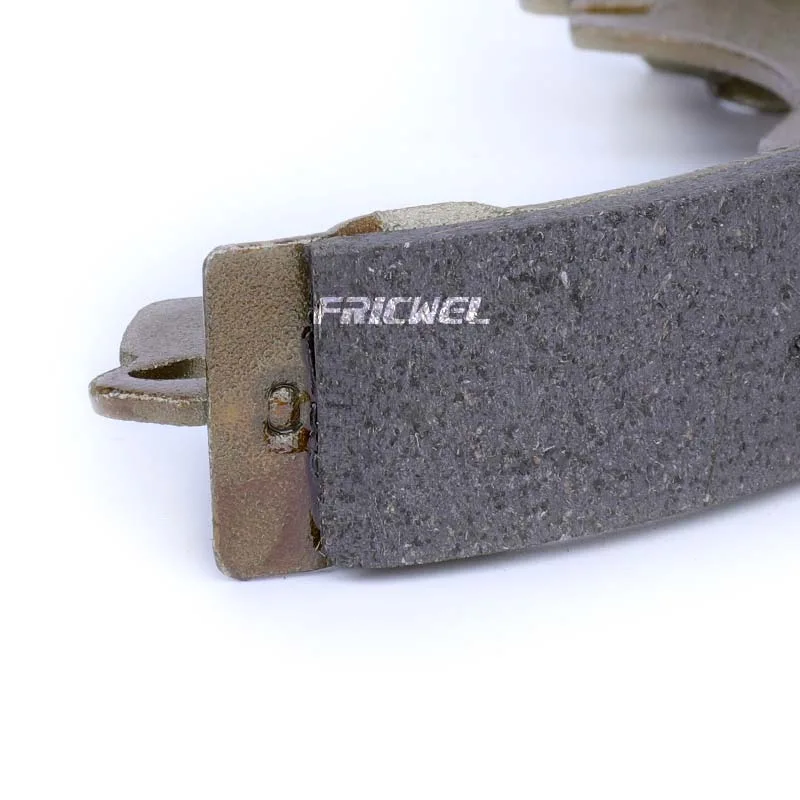 Fricwel Auto Teile Trommelbremsen Schuhe Futter mit Stahlbremse Teile Hochleistungsbremsen TS16949 ISO CE-Zeichen europäischen Material Beste Qualität Nicht Asbest