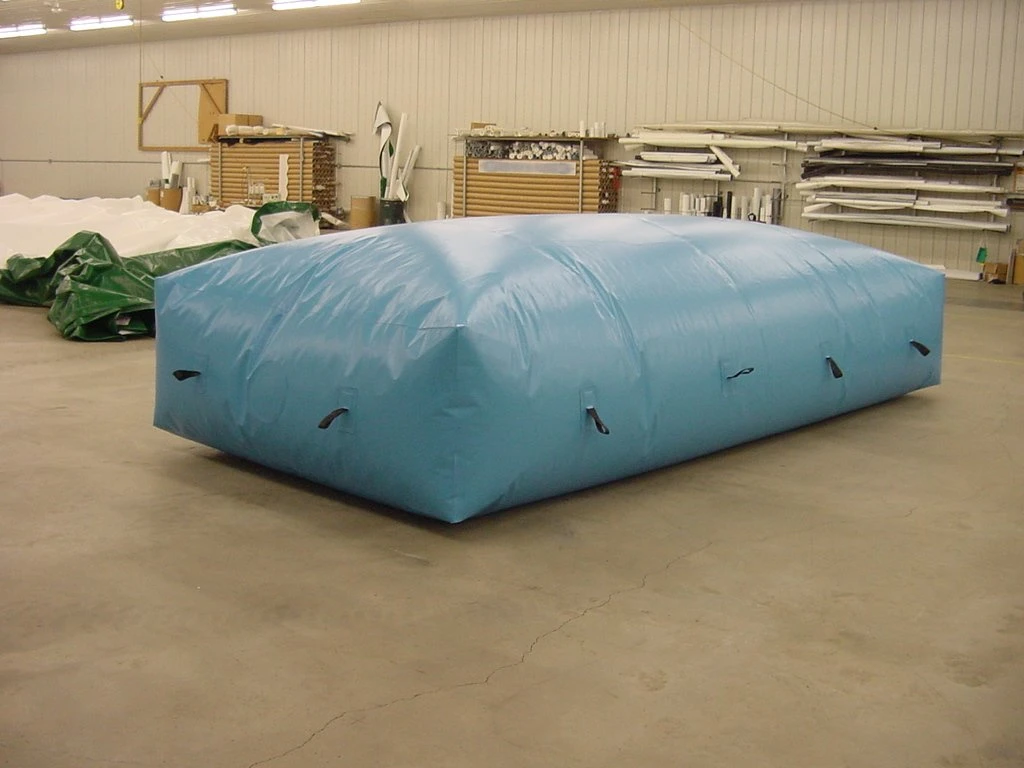 Litong Extra Heavy-Duty Rectangular 5000L Pillow Water Tanks Flexible PVC Tarpaulin Water Storage Bladder Tank