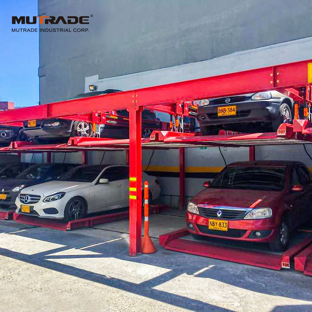 2500kg Capacity Puzzle Parking System Public Parking Lot