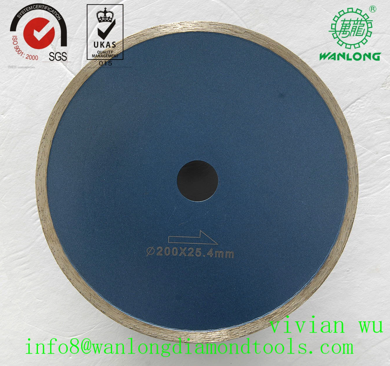 Laser Reinforced Cure Concrete Diamond Saw Blade