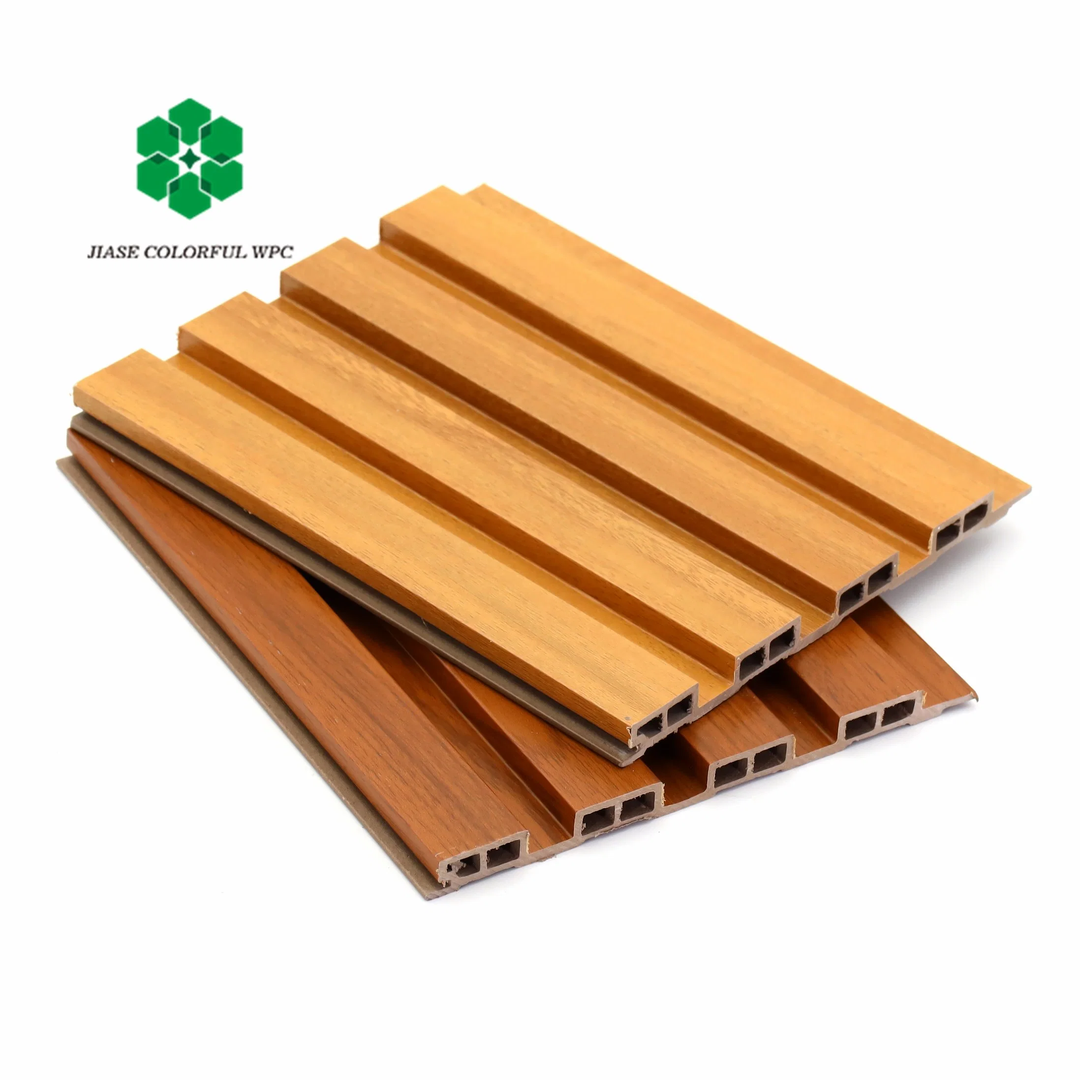 Hot Sale Wood Grain Waterproof Fire Proof Fire Test Report High Quality Indoor Decorative Insoul Strip WPC PVC Wall Board