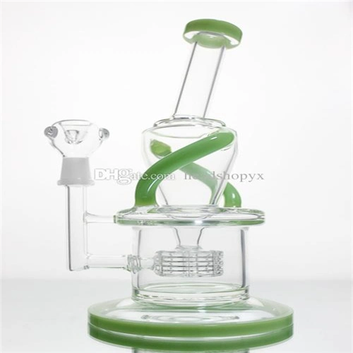 Oil Rig Heady Rig pipes Glass pipe DAB Rig Glass Water Pipes Four Colors Factory Direct Sales Oil Burner Glass Pipe