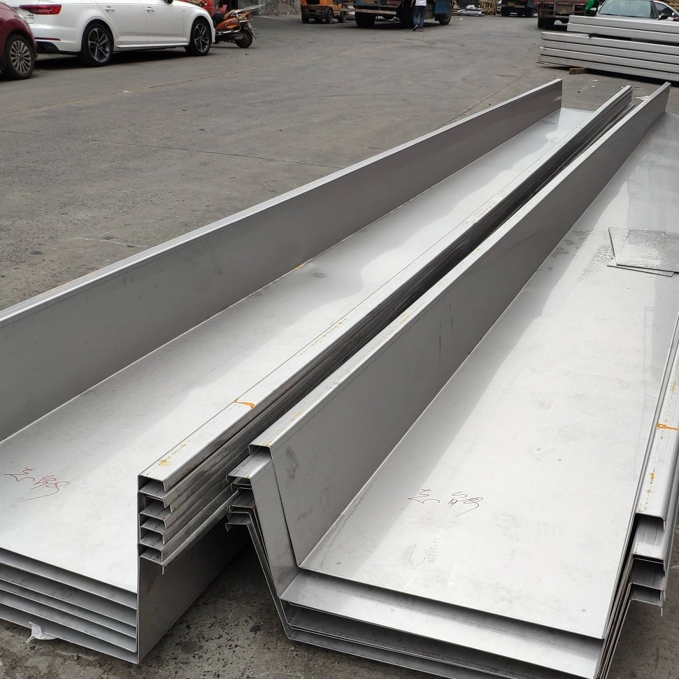 321 Stainless Steel Tile Profile Plate Gutter 310S 321 Stainless Steel Gutter Drain Gutter