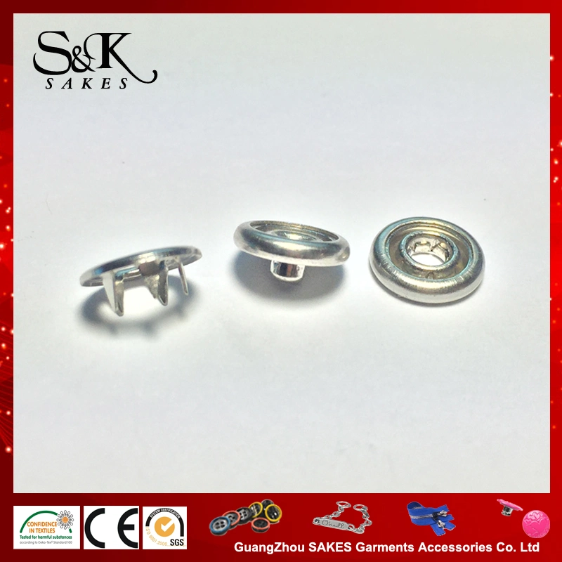 301# High quality/High cost performance  Metal H65 Brass Ptong Snap Button for Garments