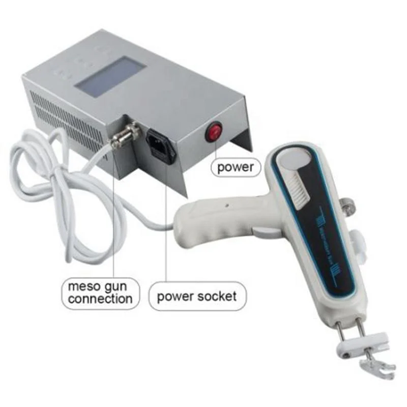 Reliable Free Gift Professional Mesotherapy Gun Microcrystal Injection Machine on Sale