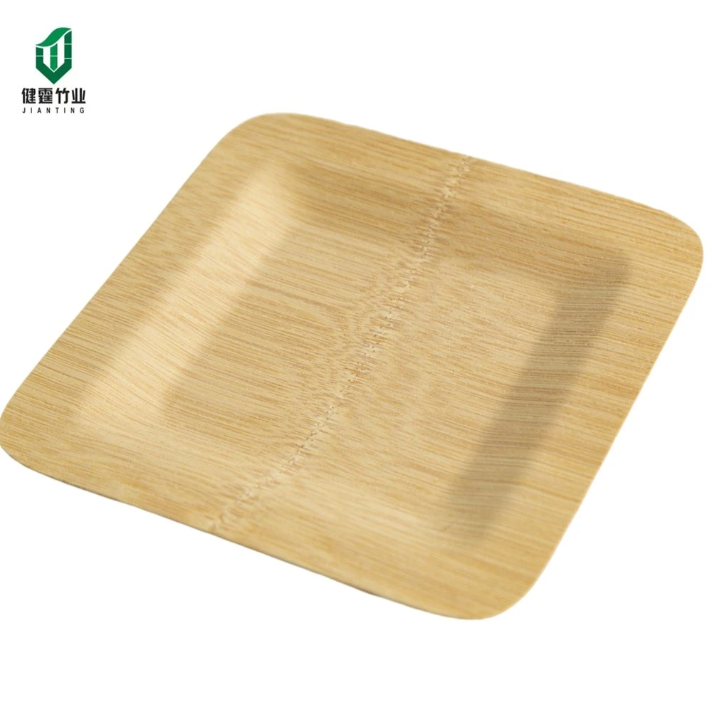 Biodegradable Disposable Plate for Restaurant Wood Plate