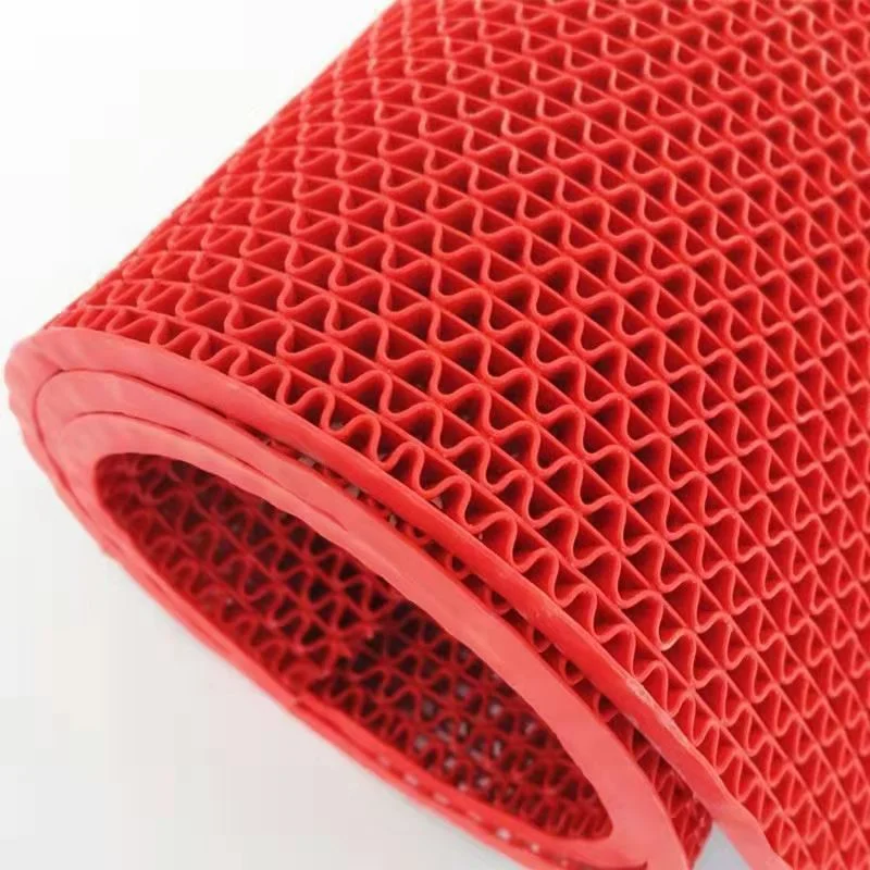 Clean Power Hot Sale Anti-Mildew PVC Wet Area Floor Safety Drainage Nonslip Mesh Mat Swimming Pool Floor S Mat