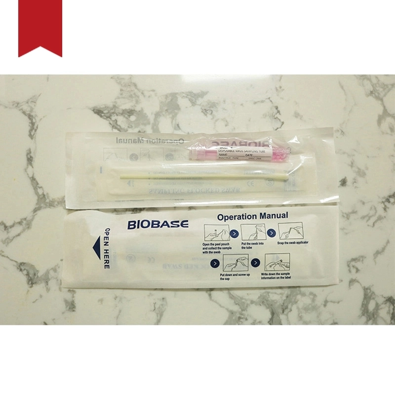 Disposable Medical Collection Viral Transport Medium Tube Supplies Virus Sampling Tube with Swab