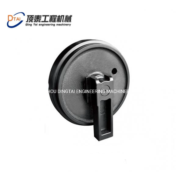 E330/Sk200-8 Cr6087 Forging Casting Excavator Front Idler Wheel for Sale