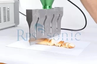 305 mm de Ultrasonidos de alta calidad de la hoja de corte ultrasónico para máquina de cortar los alimentos