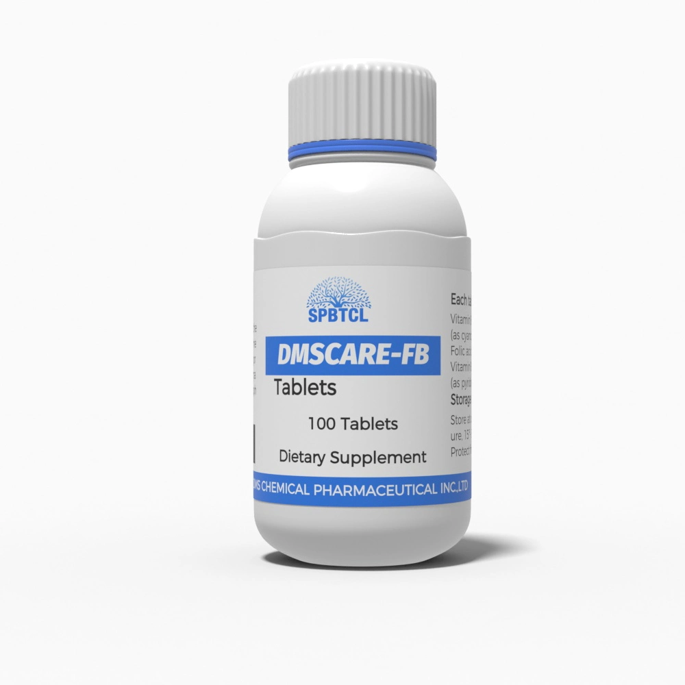 La vitamina B12 y ácido fólico y vitamina B6 comprimidos farmacéutica química