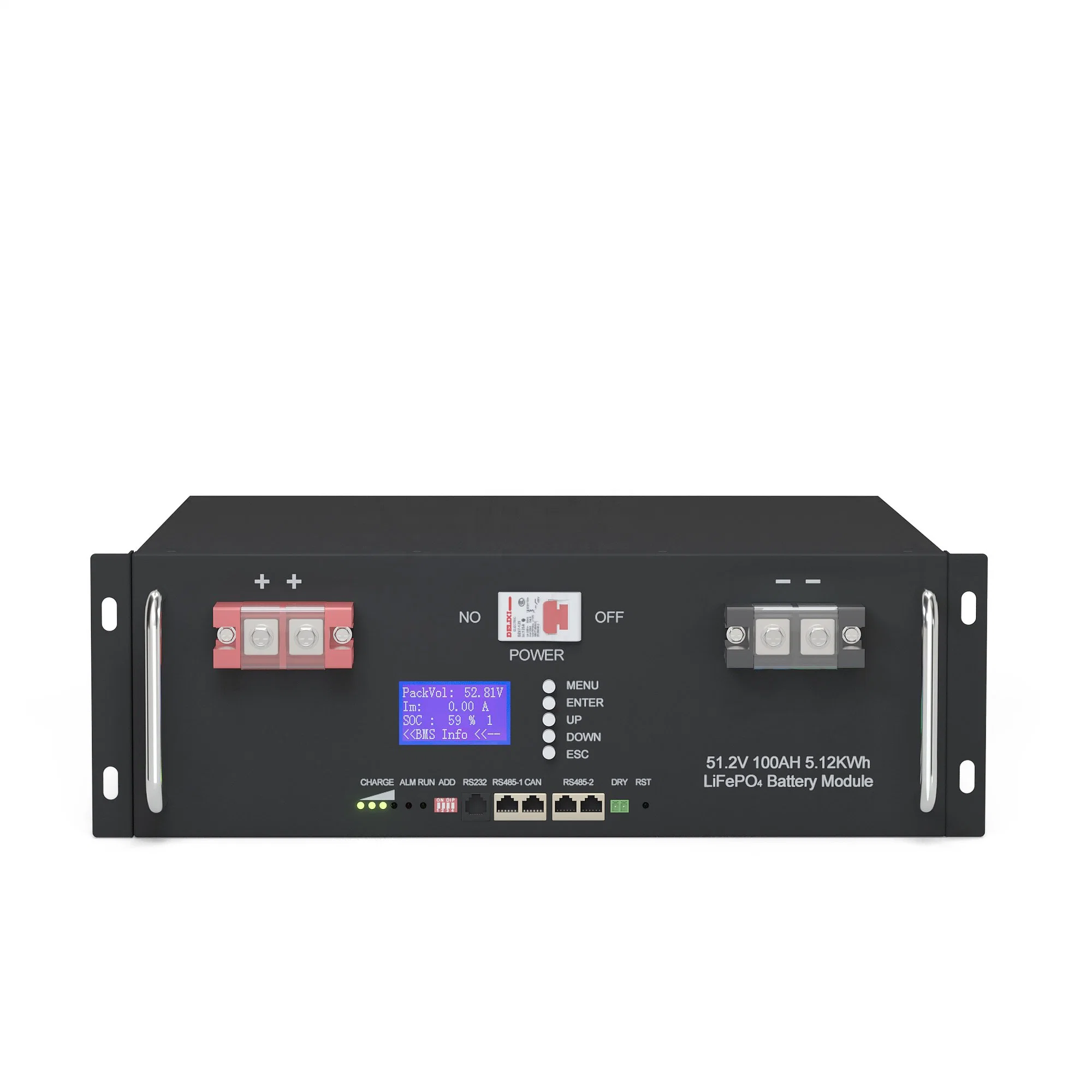 Bateria de telecomunicação 48 V 20 ah 30 a 50 ah 60 ah bateria LiFePO4 1u sistema de bateria de armazenamento de energia em casa de lítio solar 2u 3u