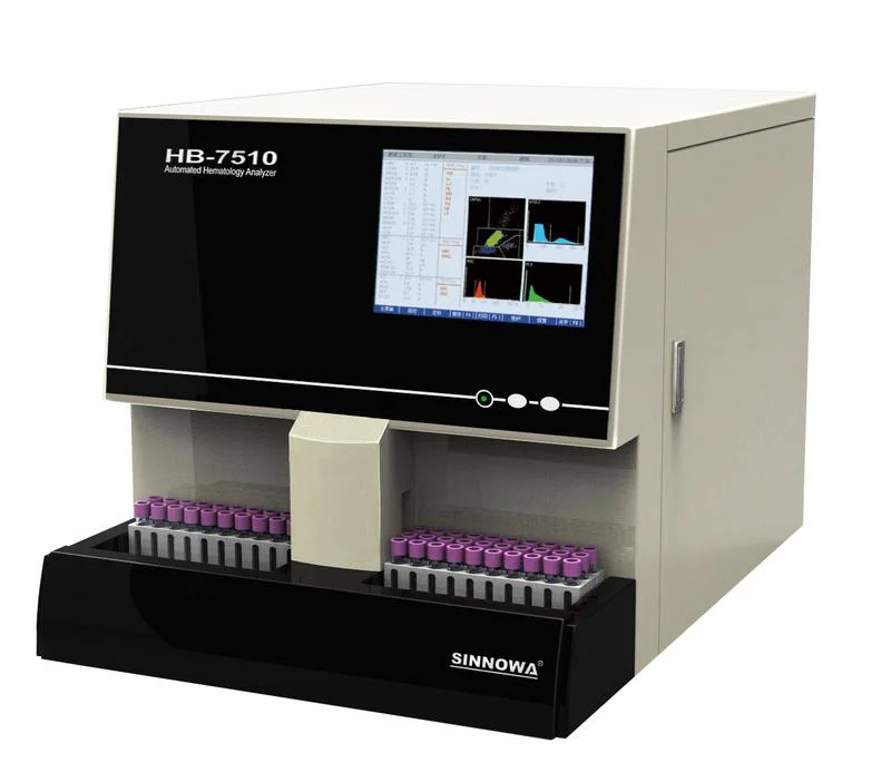 Totalmente automático médica Hematología sangre Analyzer/Equipos de prueba