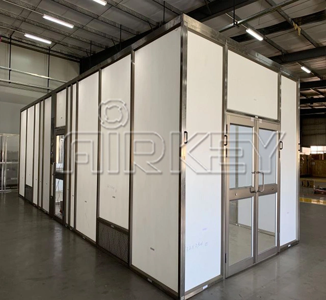 Functional and Reduced-Cost Modular Softwall Cleanroom