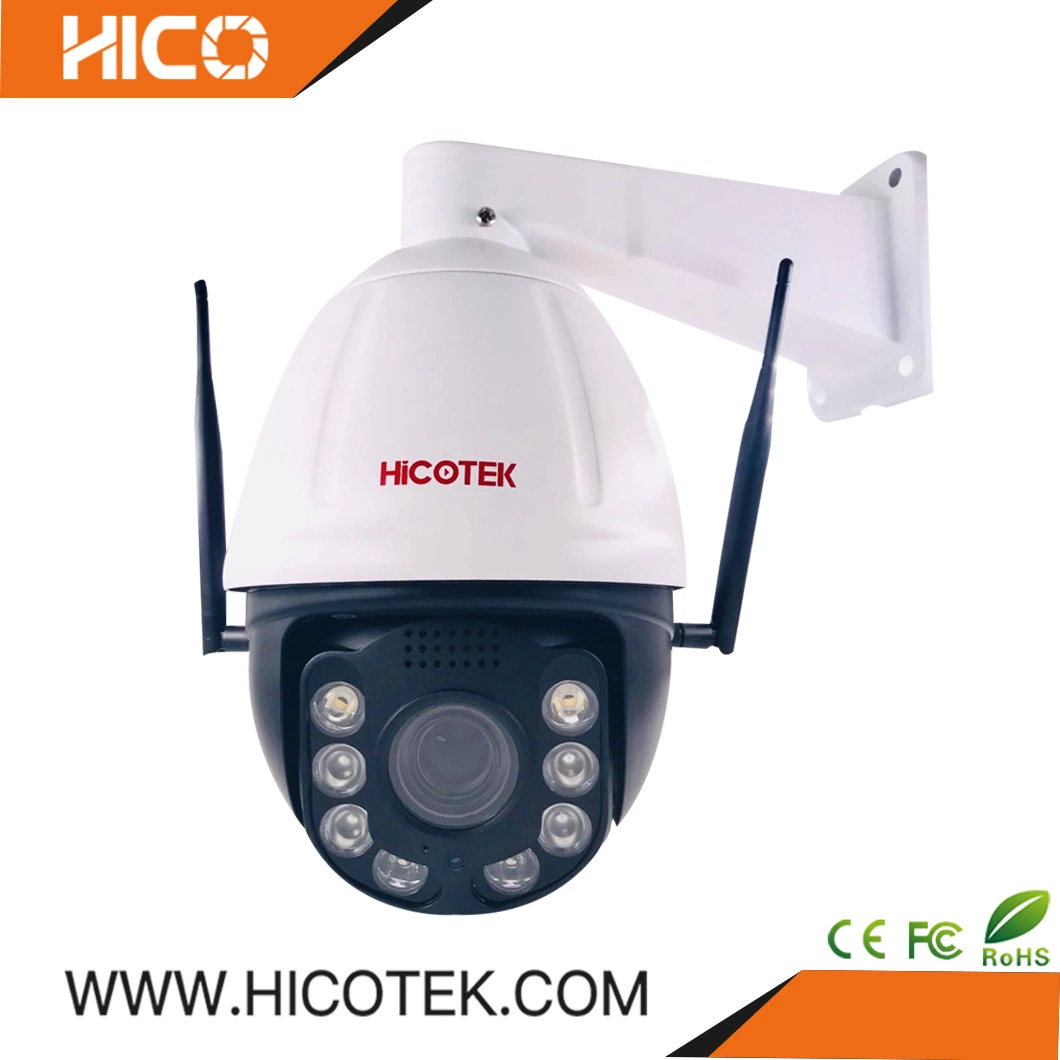 Hicotek WiFi Speed Dome Digital Zoom Security Surveillance CCTV IP PTZ Camera