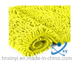 Hot Selling Microfiber Shaggy Chenille Carpet Bath Rug / Chenille Mat