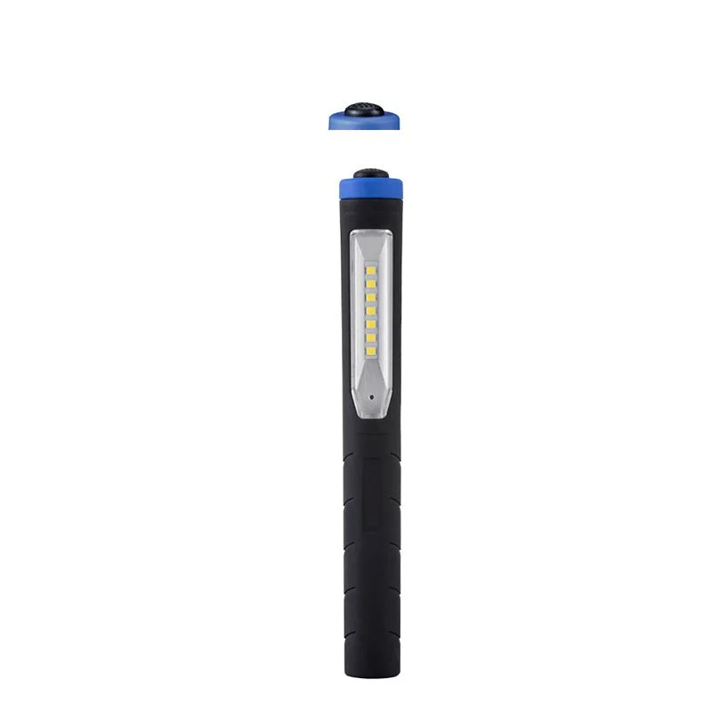 Portable Car Repair Inspection Pen Work Lamp USB Rechargeable Cordless COB LED Pen Work Light with Magnetic Clip