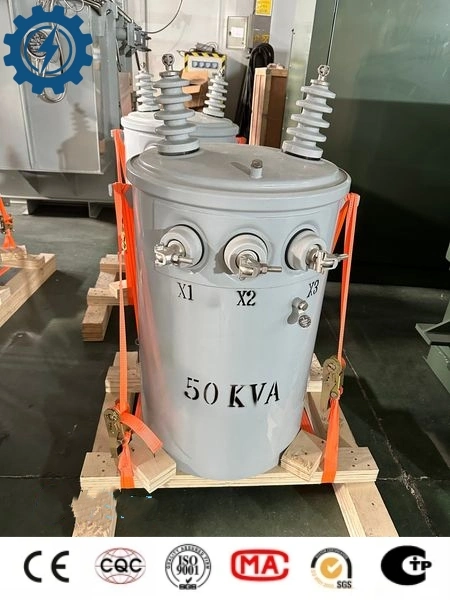 333kVA Distribution Single Phase Pole Mounted Oil Type Power Transformer of Oil Immersed