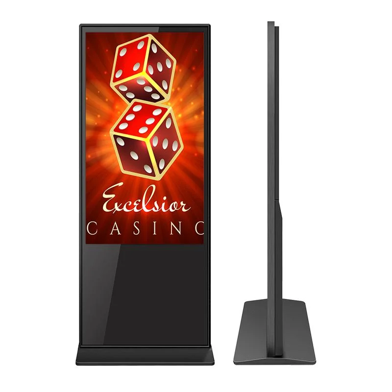 65 Inch Floor Stand Digital Signage LCD Display Advertising Screen Video Player