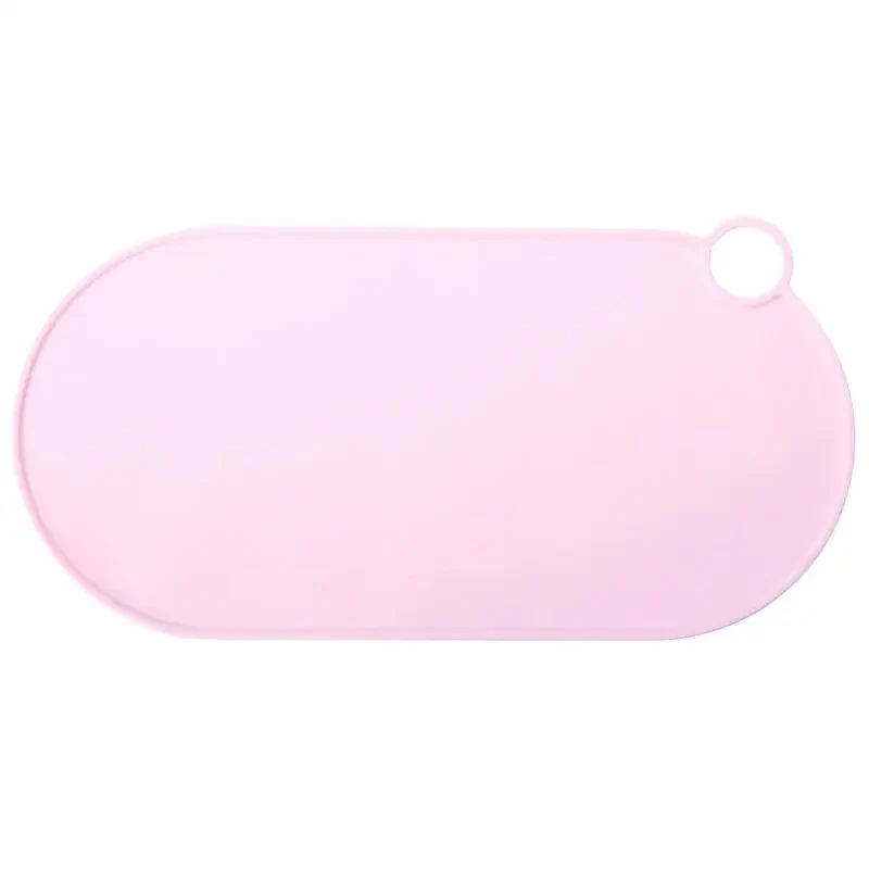 Chaise haute Tapis de table naturel Sets de table modernes en silicone 2023 Bavoir en silicone pour bébé Assiette Bol Tapis de table en silicone pour bébé