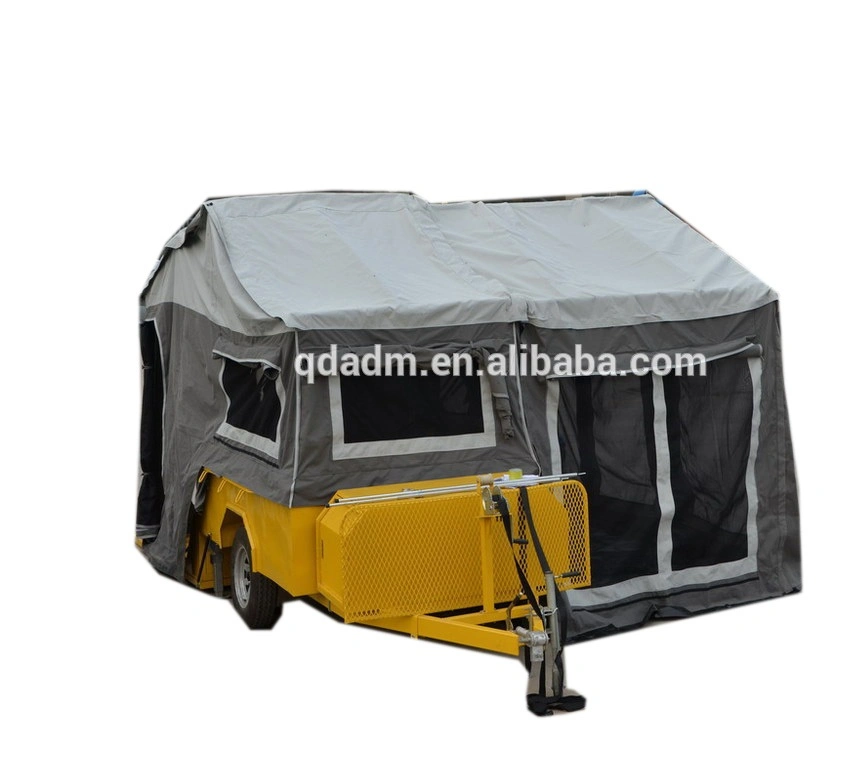 Factory Direct Customized Camper PVC Tent Travel Semi Trailer