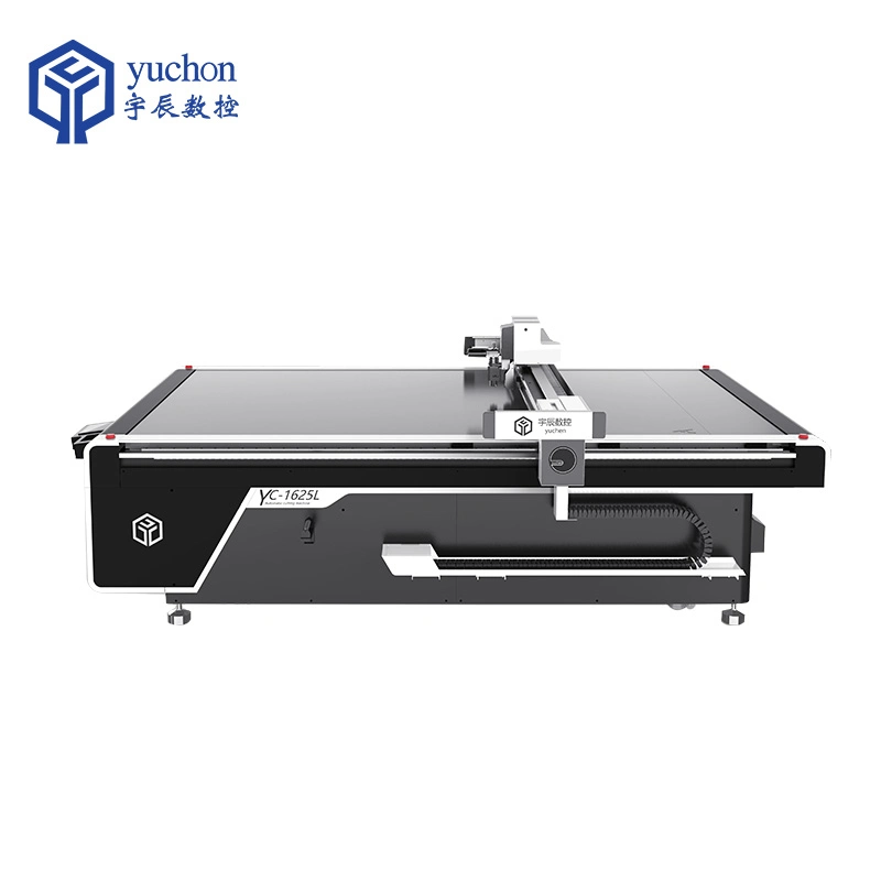 Yuchen CNC Apparel Access Machinery Best Quality Vibrate Knife Cutter Textile Fabric Cloth Leather Rubber Industry Cutting Machine