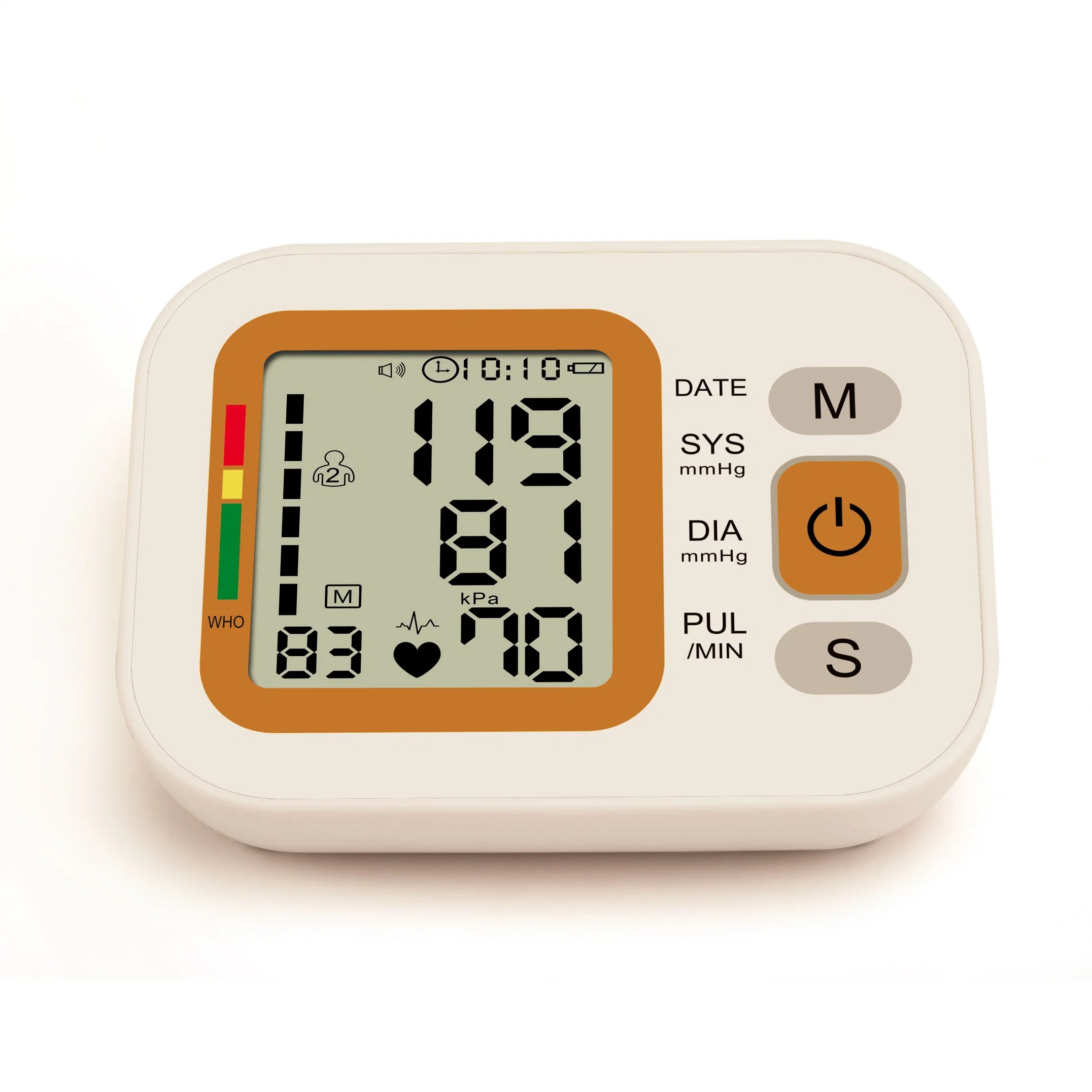 Arm-Type Digital Blood Pressure Monitor with Built-in Lithium Battery (WP871)