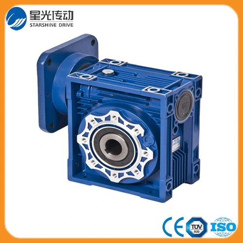 Small Industrial Worm Wheel Gearbox Aluminium Housing