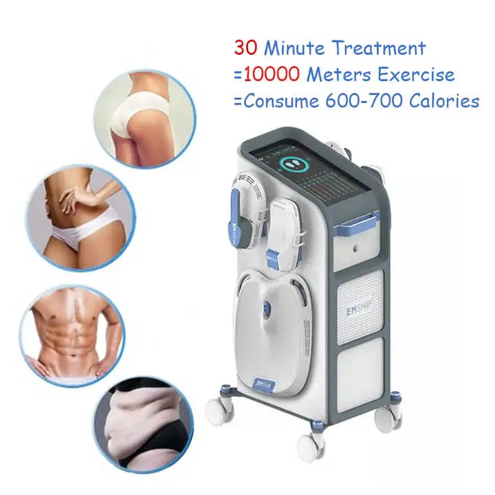 Beauty Salon Equipment Weight Lose Muscle Shaping High Intensity Pulsed Electromagnetic Wave Therapy