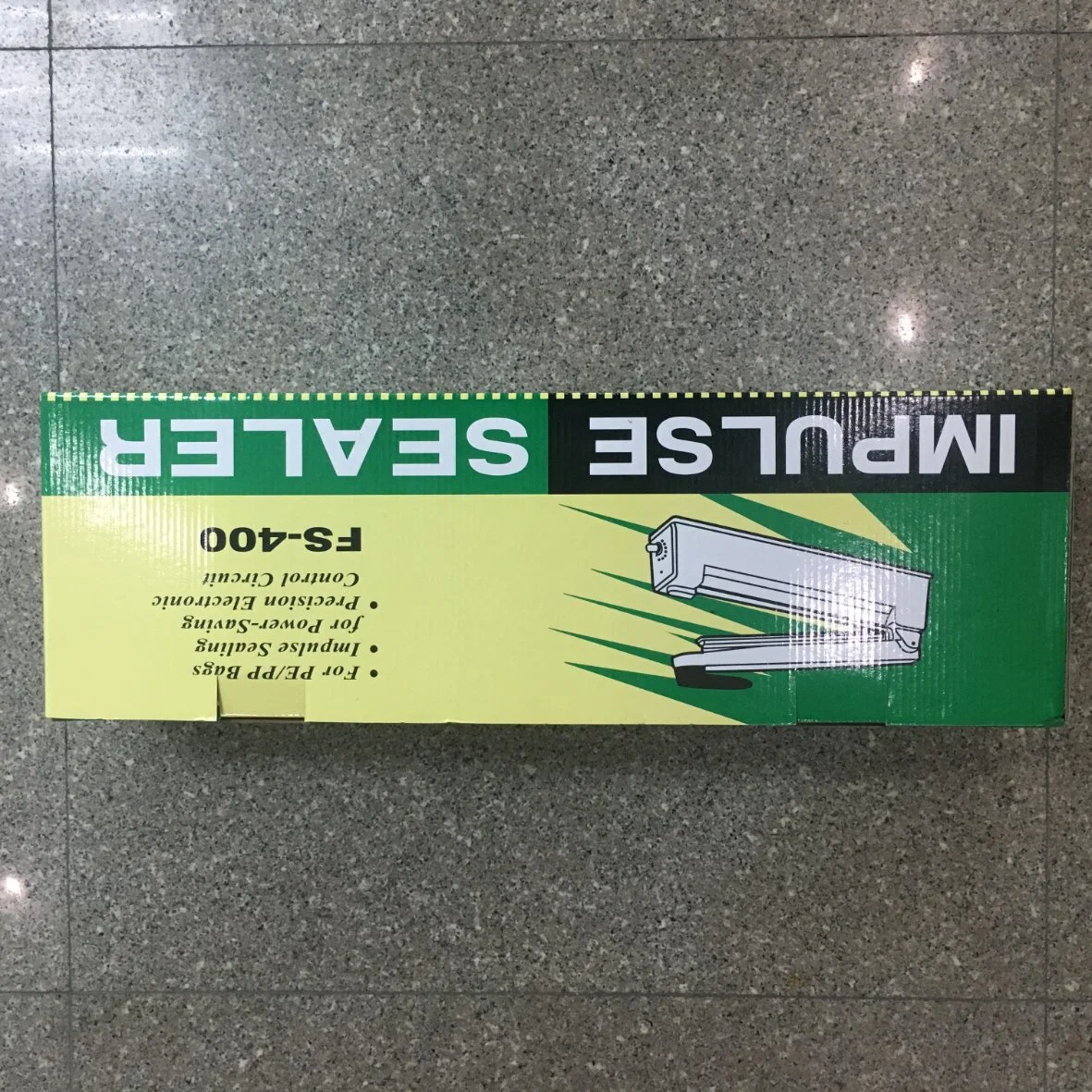 Production and Sales Tabletop 8"/200 mm/8 Inch/20 Cm Wide Iron Body Impulse Hand Heat Seal Fs-200 Plastic Wrap Film Bag Packaging Sealer