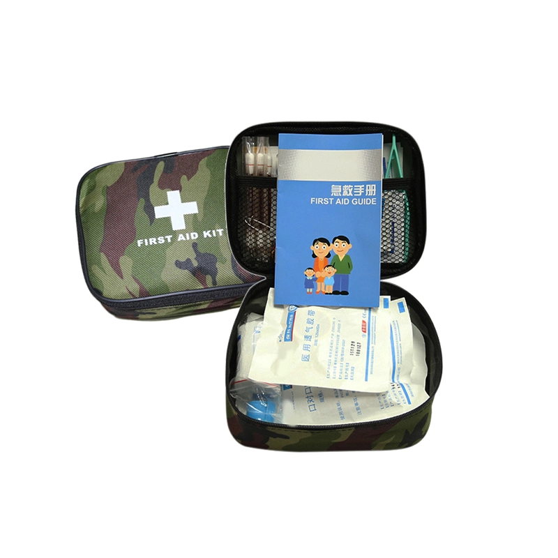 Portable Wear-Resistant Military Camouflage Tactical Hiking First Aid Kit