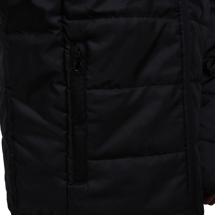 Chaqueta polar de plumón negro impermeable de 2022 de moda de invierno