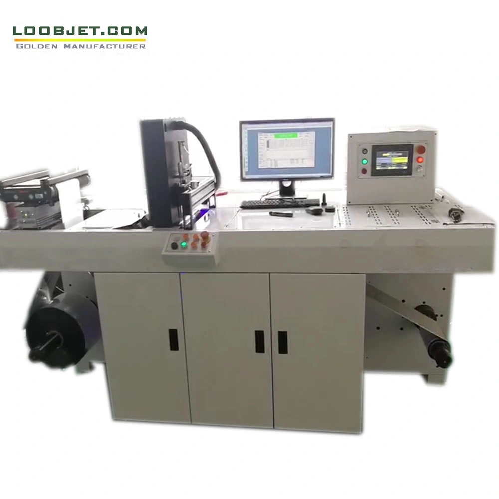 Cards Barcode Digital Printing Machine with Inspection System