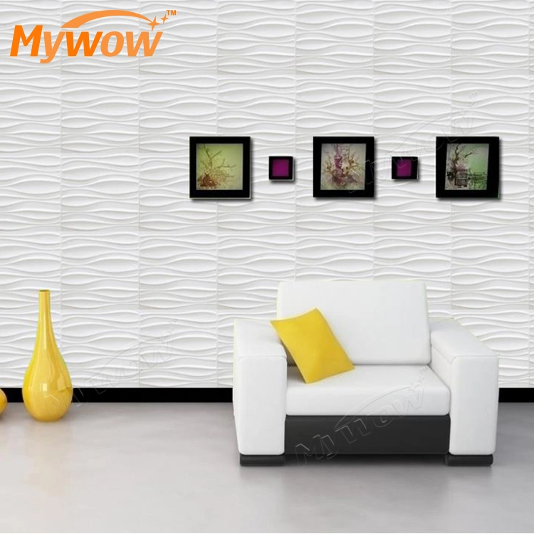 2020 New Designs 3D Wall Panel PVC Panel Building Material for Interior Decoration