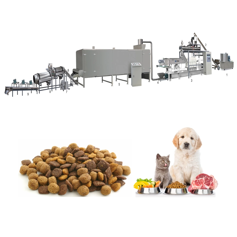 Perro Cat Pet Chews trata de alimentos Extruir máquina de mascotas trata Perro Chews máquina de fabricación de alimentos de huesos Pet Fabricación de alimentos de perros Equipo