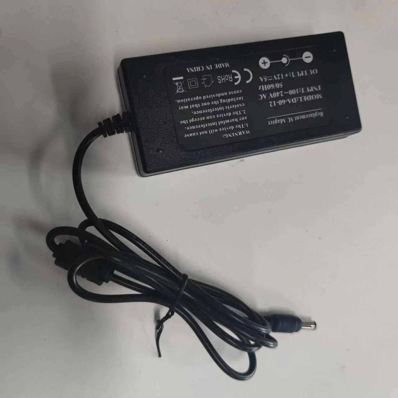 1m Power Supply 12 Volt USA 5.5X2.5mm Barrel Electric Bike Use Battery Charger Power Adapter