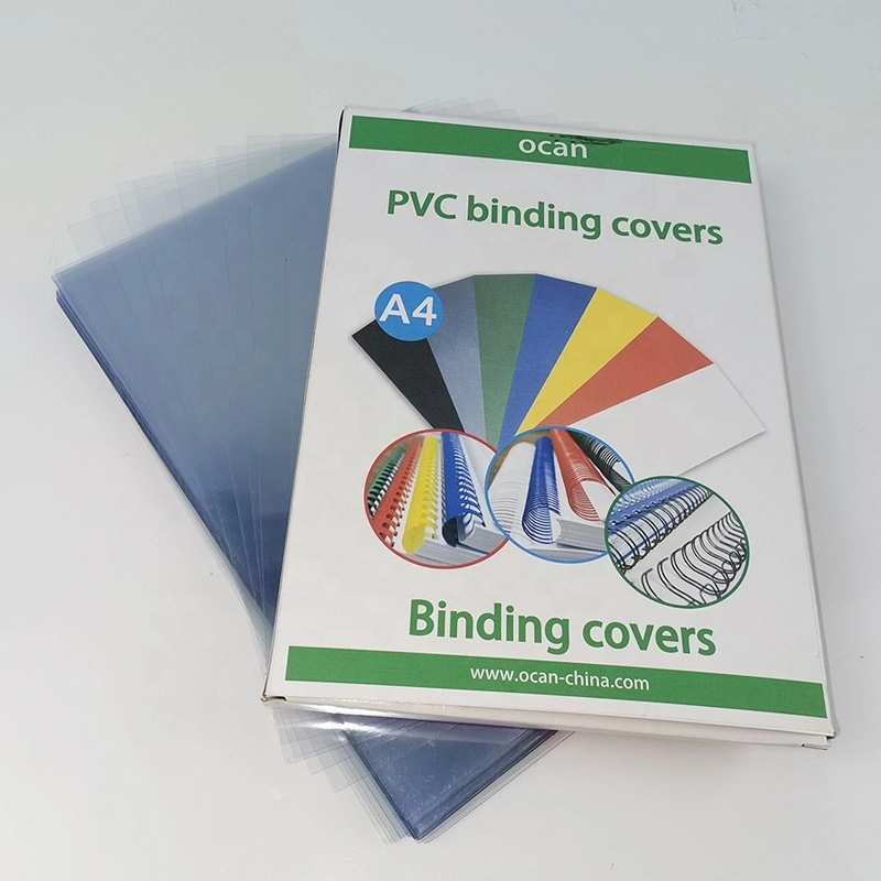 A4 170micron Binding Cover Clear Plastic PVC Sheet