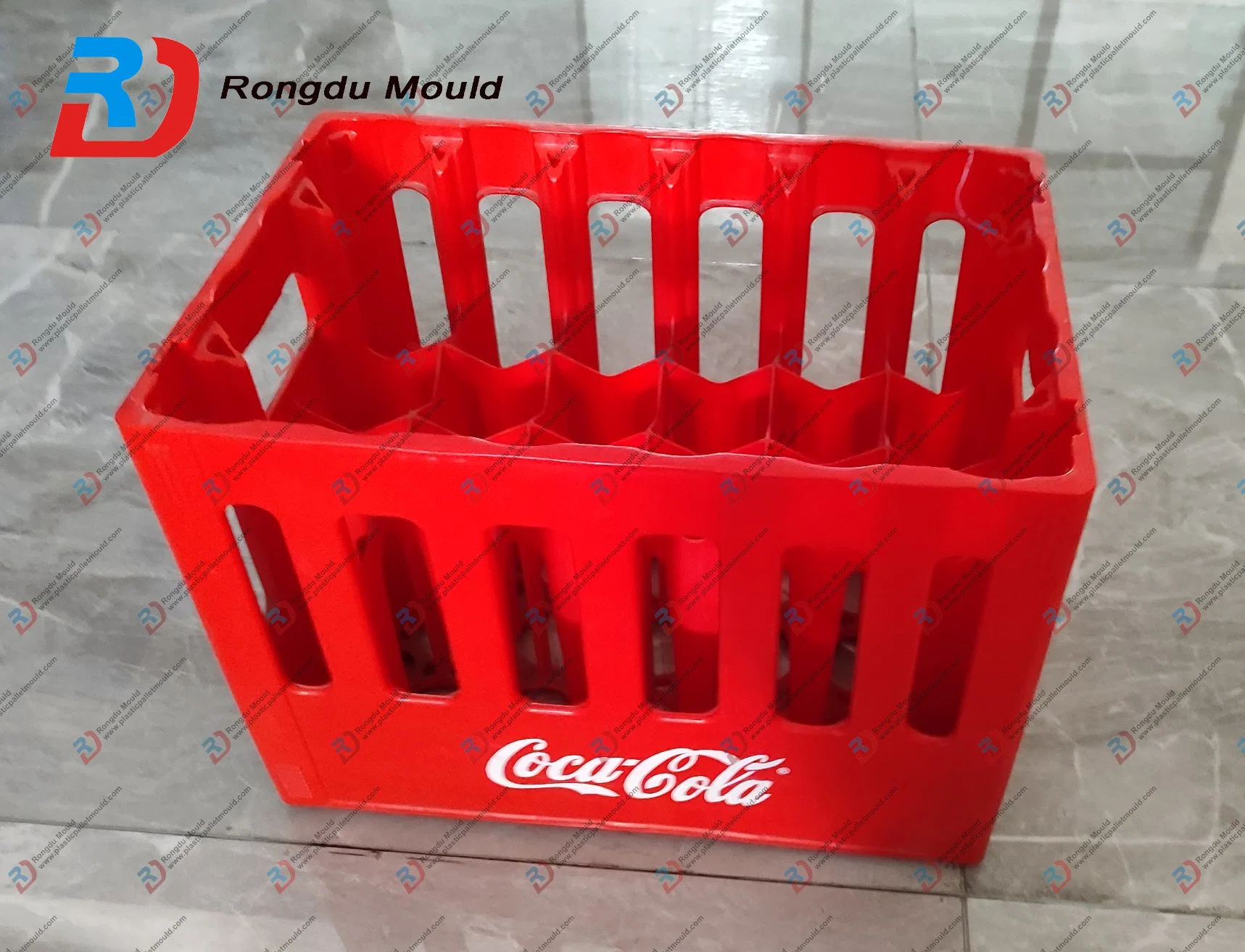 Rongdu Mould Plastic Crate Box Injection Moulding Automatic