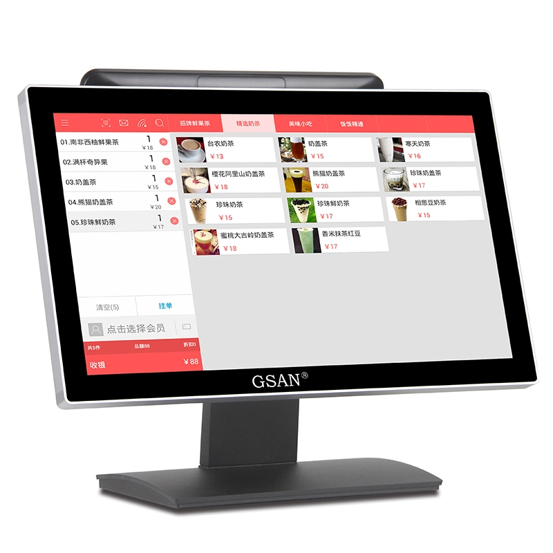 18.5 Inch Windows Retail POS System Device Cash Register Touch Screen POS Hardware Payment Terminal