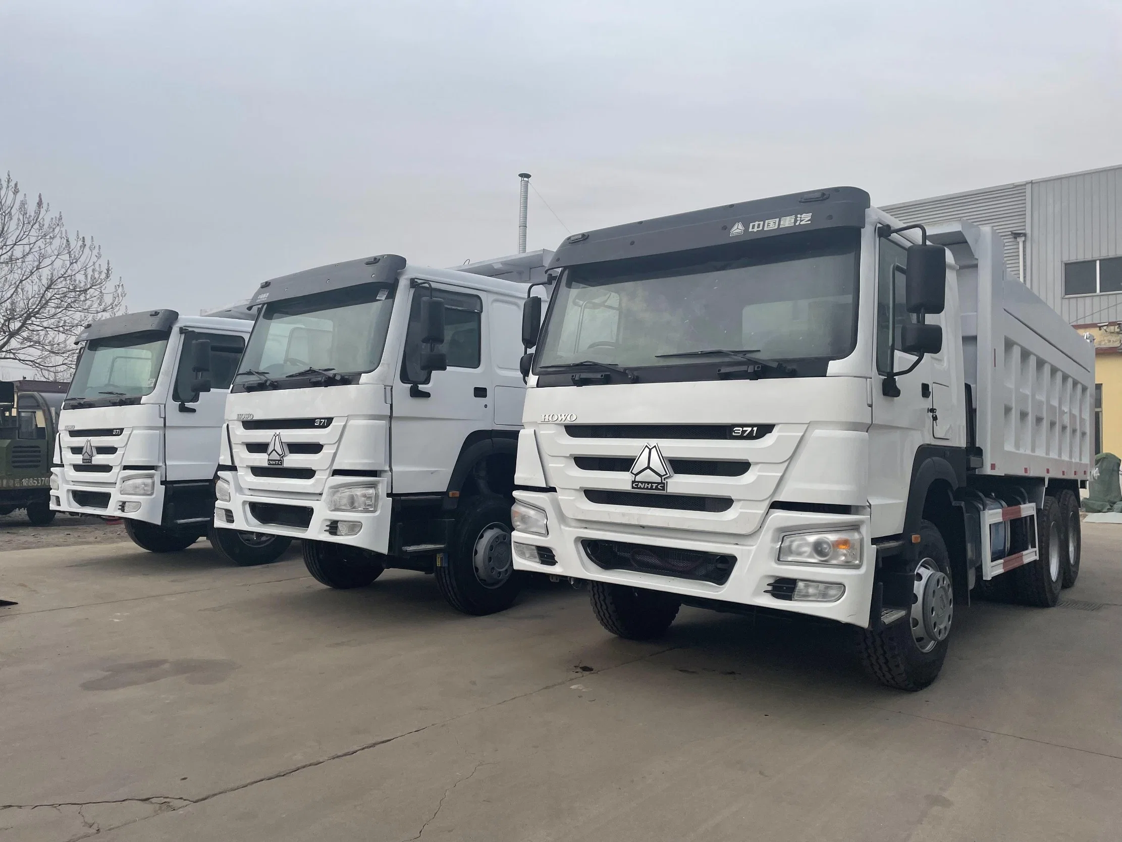 China Truck FAW HOWO JAC Shacman Dongfeng Beiben Foton HOWO Heavy Lorry Used Dump Tipper Truck